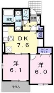 グレーシア B 103【間取図】 999999 (B103.jpg)