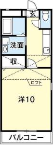 キャルズJ 205【間取図】 999999 (キャルズＪ（205号室）.JPG)