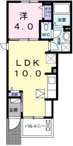 パーク アクシス A 101【間取図】 999999 (101.105.jpg)