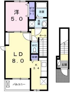 パーク アクシス A 201【間取図】 999999 (201.205.jpg)