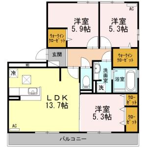 ラフィーナ 101【間取図】 999999 (MA-700051799-001-00101-01_M[1].jpg)