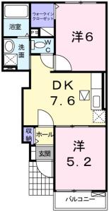 メゾン　ド　アイム 102【間取図】 999999 (まどり.jpg)