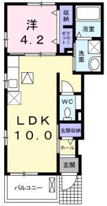 ラ・ドゥサーⅠ 101【間取図】 999999 (102.jpg)