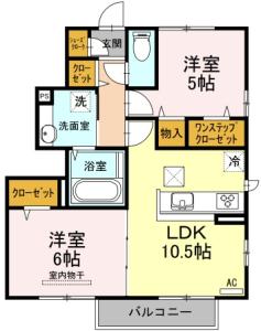 サクラディア 101【間取図】 999999 (101.jpg)