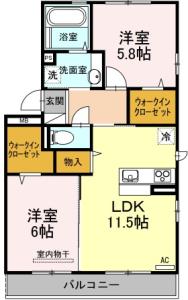 アヴニール優Ⅱ 301【間取図】 999999 (201.jpg)