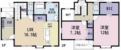 メゾン・ド・ハーレー J【間取図】 040199 (メゾン・ド・ハーレー（H,J号）.jpg)