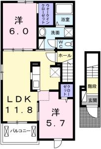 リンク B 201【間取図】 999999 (201.jpg)
