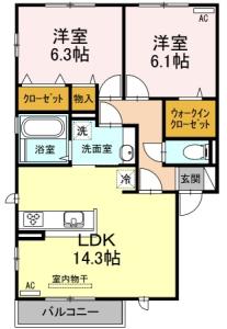アムール　Ｅ棟 201【間取図】 999999 (MA-700075058-001-00201-01_M[1].jpg)