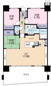 アルファステイツ南田宮 904【間取図】 999999 (アルファステイツ南田宮904.jpg)