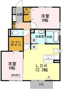 アヴァン　ドゥース　 B棟 101【間取図】 999999 (MA-700018244-002-00101-01_M[1].jpg)