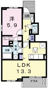 エルヴィータ　B 105【間取図】 999999 (022367402-01040-M.jpg)