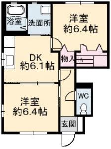 シャーメゾン マルシェ D棟 110【間取図】 999999 (D110.jpg)
