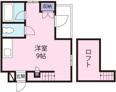 インフィニティ21 202【間取図】 999999 (インフィニティ21（ロフト付）.jpg)