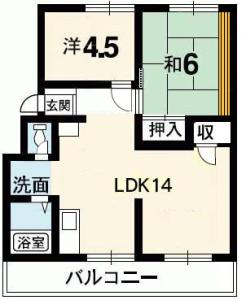 羽山ビル 403【間取図】 999999 (羽山ビル 403_修正.jpg)