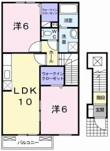 レモングラスA 202【間取図】 999999 (202.JPG)