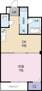 セ・ミュー川内 Ⅱ 205【間取図】 999999 (セミュー川内Ⅱ_205.jpg)