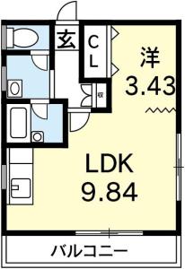 カーサセルベ 201【間取図】 999999 (カーサセルベA.JPG)