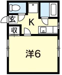 グリーンハイツ福島 101【間取図】 999999 (グリーンハイツ福島（洋室）.JPG)