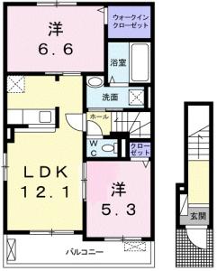 サザン・スターＢ 201【間取図】 999999 (201.jpg)