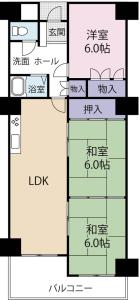 第三福永ハイツ 206【間取図】 020101 (第三福永ハイツA2.jpg)