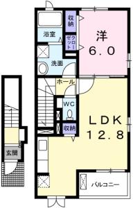 プレシア Ⅱ 203【間取図】 999999 (203.jpg)