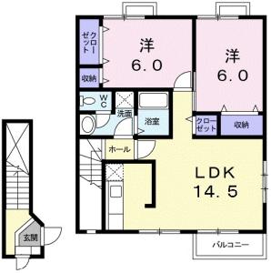 メゾン　パサニアＣ 203【間取図】 999999 (C203.jpg)