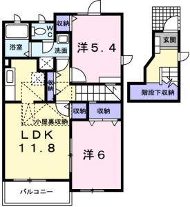 ガーデンハウスＴＡＤＡ　Ｂ 201【間取図】 999999 (B201.jpg)