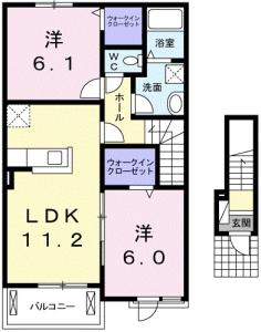 ファミールful ful A 202【間取図】 999999 (A202.jpg)