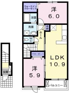 エルハーベン加茂宮Ｃ 202【間取図】 999999 (C202.jpg)