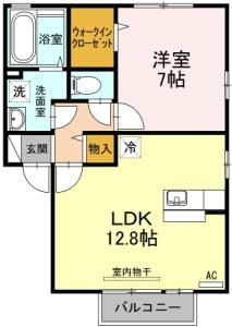 ウィルコート A棟 202【間取図】 999999 (202.jpg)