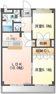 グレースヴィラ中吉野 305【間取図】 999999 (305.jpg)