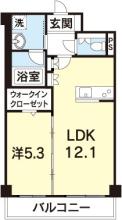 [賃貸物件]�ディア・フォロン�詳細情報-間取り
