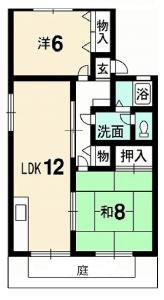 セジュール大原 C棟 102【間取図】 020101 (セジュール大原C棟_102.jpg)