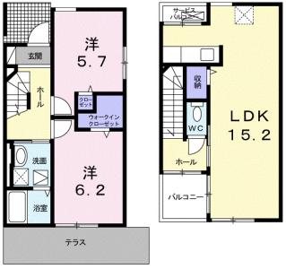 エアリー 101【間取図】 999999 (101.jpg)