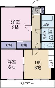 パレス・フェアリーⅠ 302【間取図】 999999 (パレス・フェアリーⅠ_202.jpg)