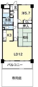 スカール春日 102【間取図】 999999 (スカール春日102.jpg)