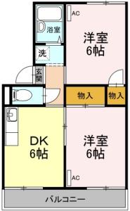 セジュール住吉 A棟 202【間取図】 999999 (A202.jpg)