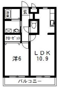 エスポワール2 203【間取図】 020101 (エスポワール２間取り（１ＬＤＫ）.jpg)
