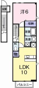 デュエル ミサキＤ 201【間取図】 999999 (201.jpg)