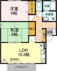 ラポール宮内B棟 201【間取図】 999999 (201.jpg)