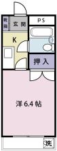 [賃貸物件]�冨士ハイツ�詳細情報-間取り