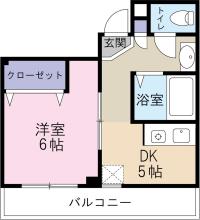 [賃貸物件]�メゾン・ド・ハーレー佐古�詳細情報-間取り
