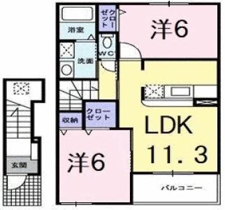 アプリコット・サン　Ａ 202【間取図】 999999 (202.jpg)