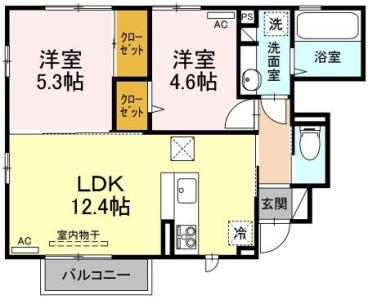 ココグラン 101【間取図】 999999 (101.jpg)