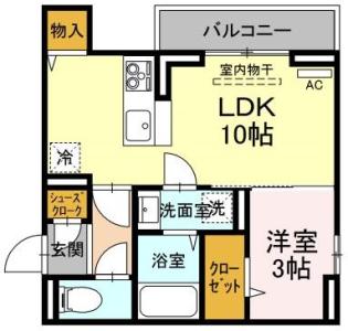 キャトルセゾン富田橋 201【間取図】 999999 (201.jpg)