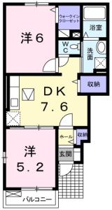 サンシャインオールウェイズC 101【間取図】 999999 (101.jpg)