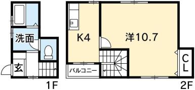 ミュージア福島Ａ棟 Ｎ【間取図】 999999 (ミュージア福島.JPG)