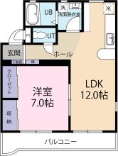 [賃貸物件]�プレシェンテ�詳細情報-間取り