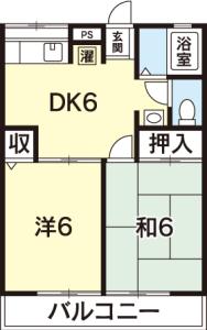 ハイム住吉 201【間取図】 020101 (ハイム住吉.jpg)