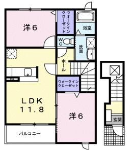 メゾンオーシャンA 201【間取図】 999999 (A201.jpg)